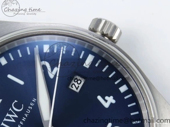 MIROTIME 0508 DailyWear Pilot Mark XX BLSF 1:1 Best Edition Blue Dial on Blue Leather Strap MIYOTA 7022
